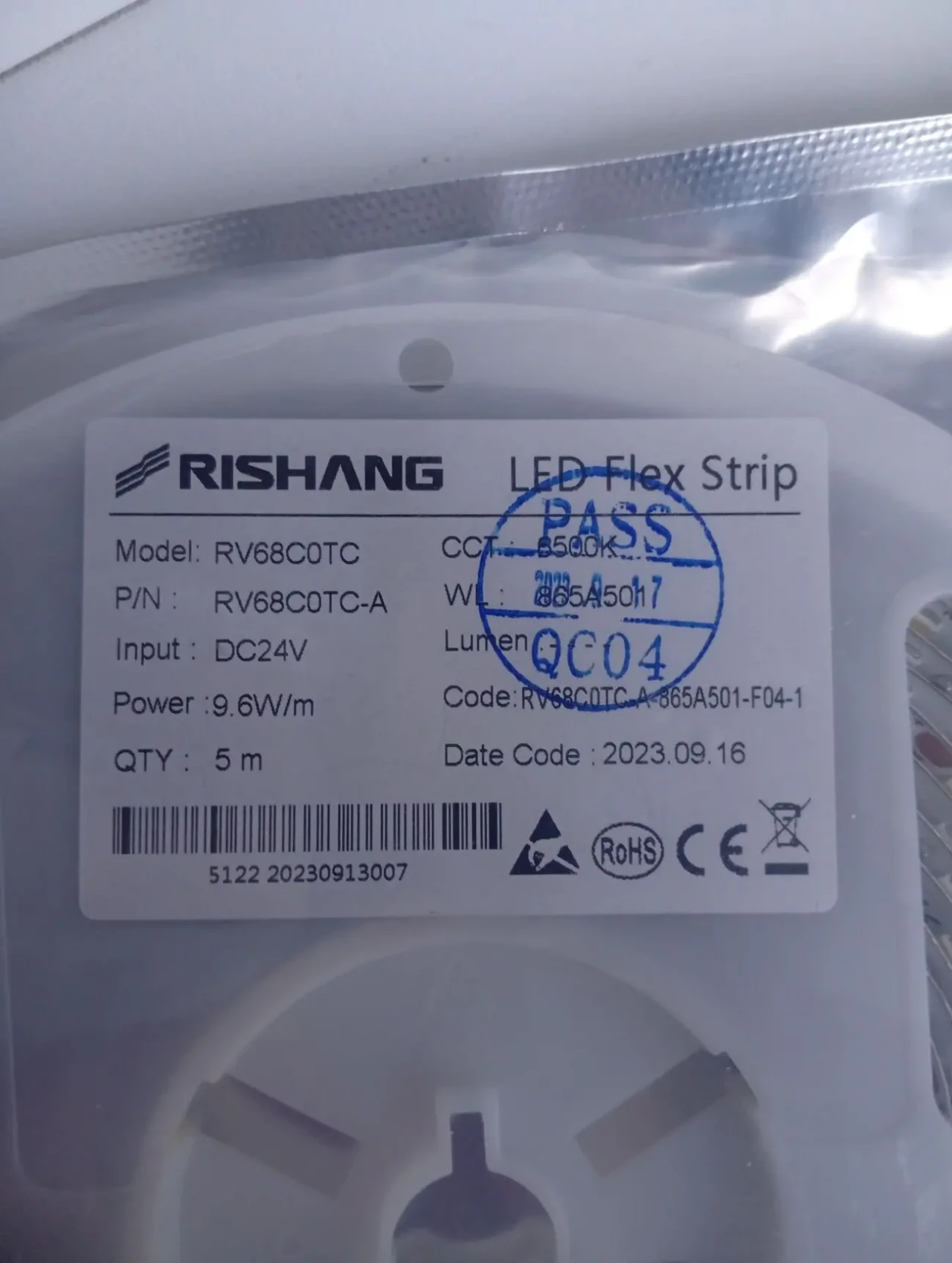 Лед стрічка 24в