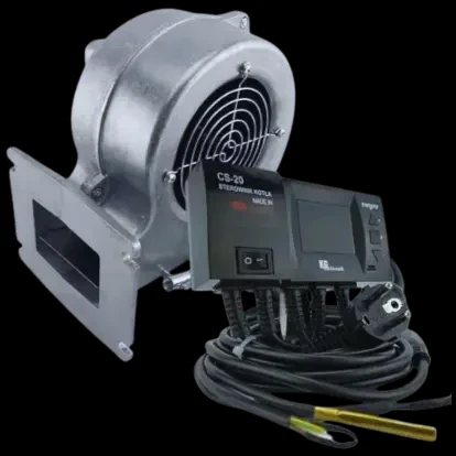 Комплект автоматики для котла KG Elektronik CS-20 і вентилятор DP-02