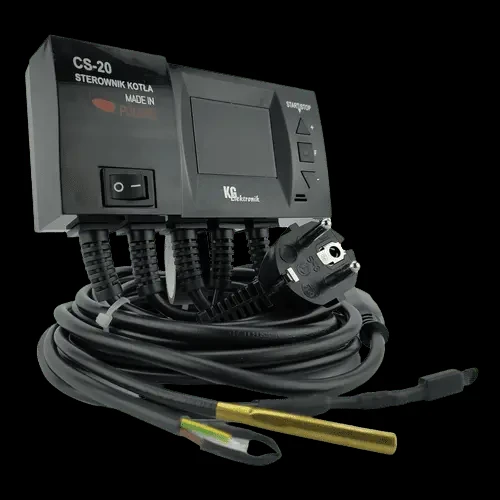Комплект автоматики для котла KG Elektronik CS-20 і вентилятор DP-02 2