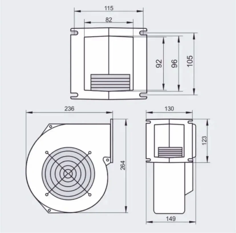 Комплект автоматики для котла KG Elektronik CS-20 і вентилятор DP-02 3
