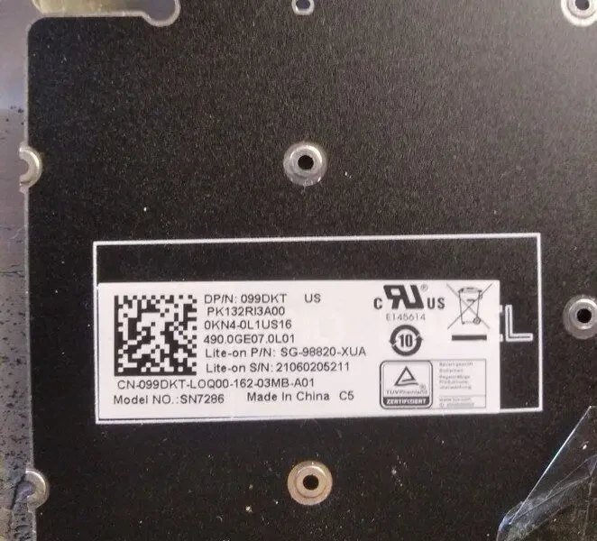 Клавиатура для ноутбука Dell Inspiron 3501 4