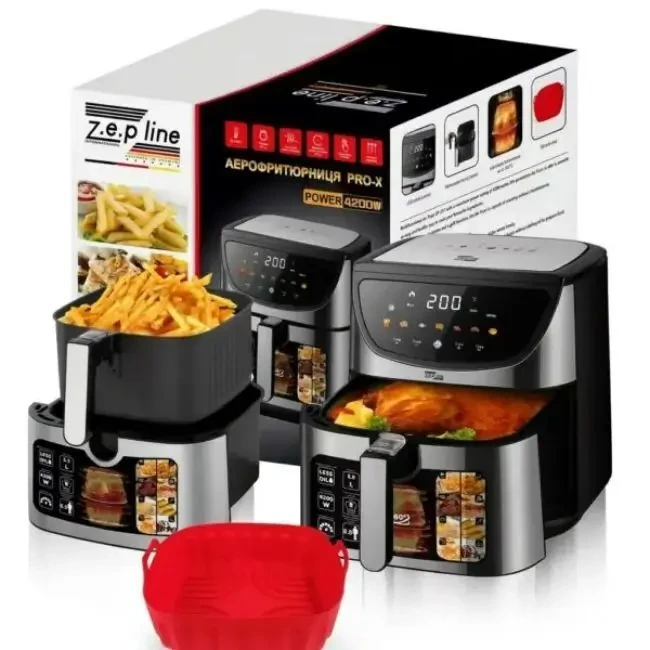 Професійна фритюрниця Zepline ZP-217, 12 л, 4200 Вт 2