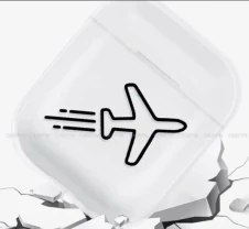 Захисний кейс, чохол Airpods 2 літачок