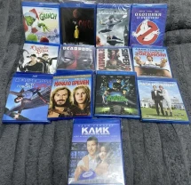 Blue ray Диски з фильмами Оно, Клик, Гринч