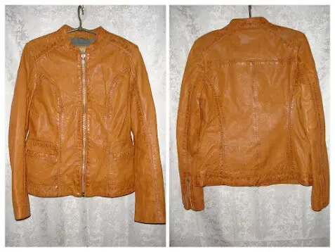 КУРТКА М-ка - ШКІРА натуральна. Колір КАРАМЕЛЬ. Бренд M.O.D. Оригінал 2