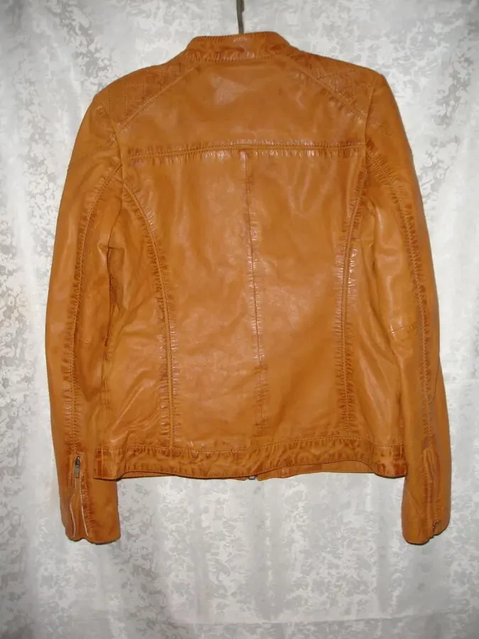 КУРТКА М-ка - ШКІРА натуральна. Колір КАРАМЕЛЬ. Бренд M.O.D. Оригінал 10