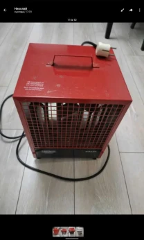 Тепловентилятор ТЕРМІЯ 3кВт