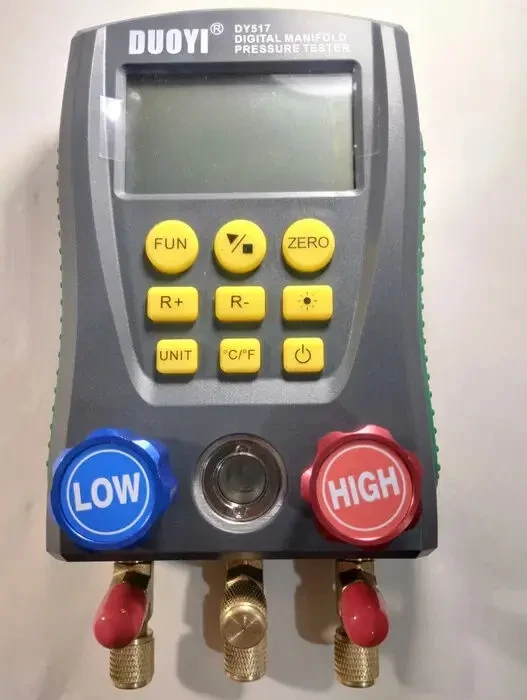 Манометрическая станция цифровая. Плюс щупы, краны, коннекторы, шланги 2