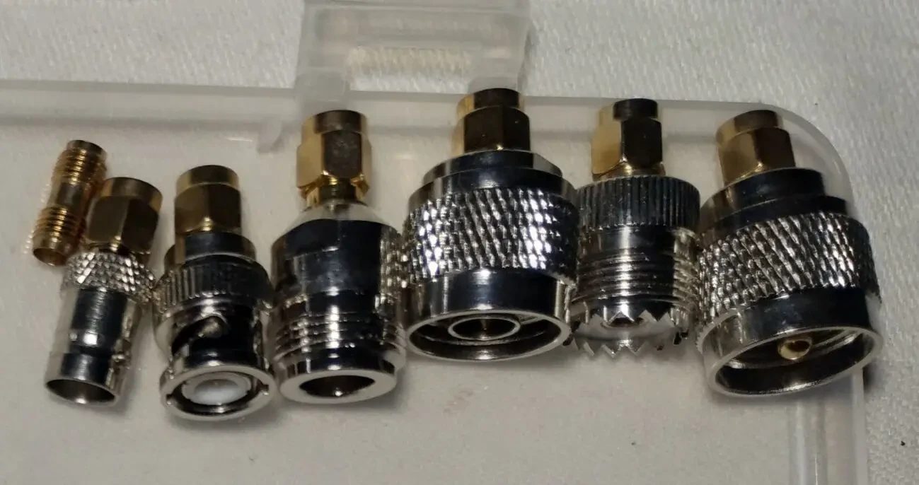 Векторный анализатор NanoVNA V2 PRO 50KHz-3GHz,  переходники 3