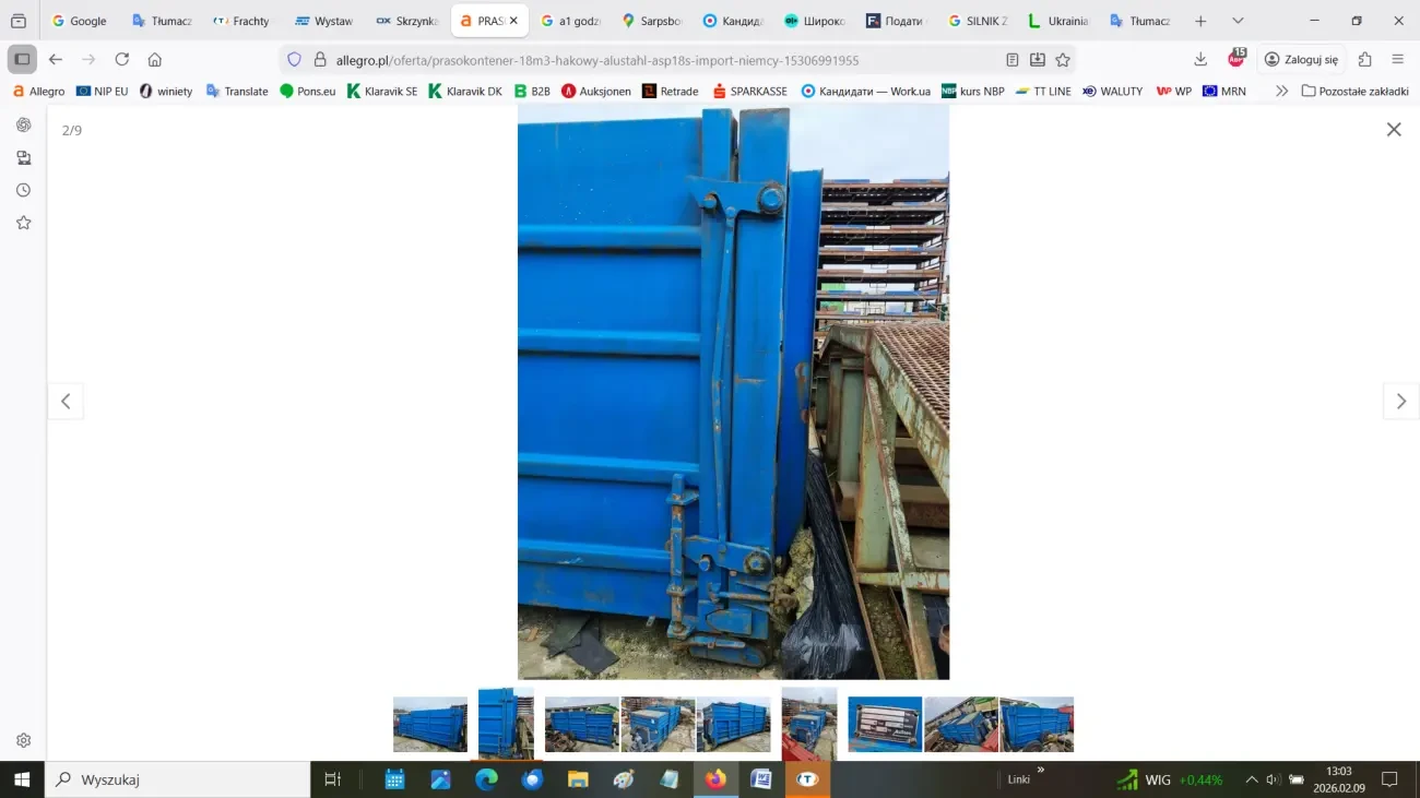 Пресo-контейнер Alustahl ASP18S 2