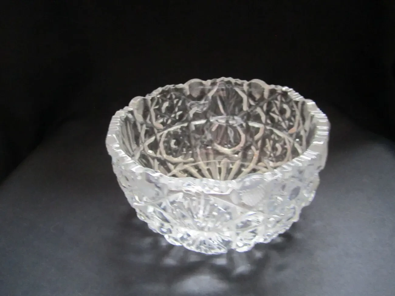 ВАЗА. Салатница. Конфетница. Хрусталь СССР. 1