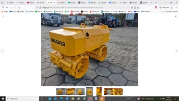 Тандемний (траншейний каток) марки WACKER