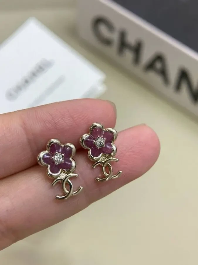 Сережки Chanell 3