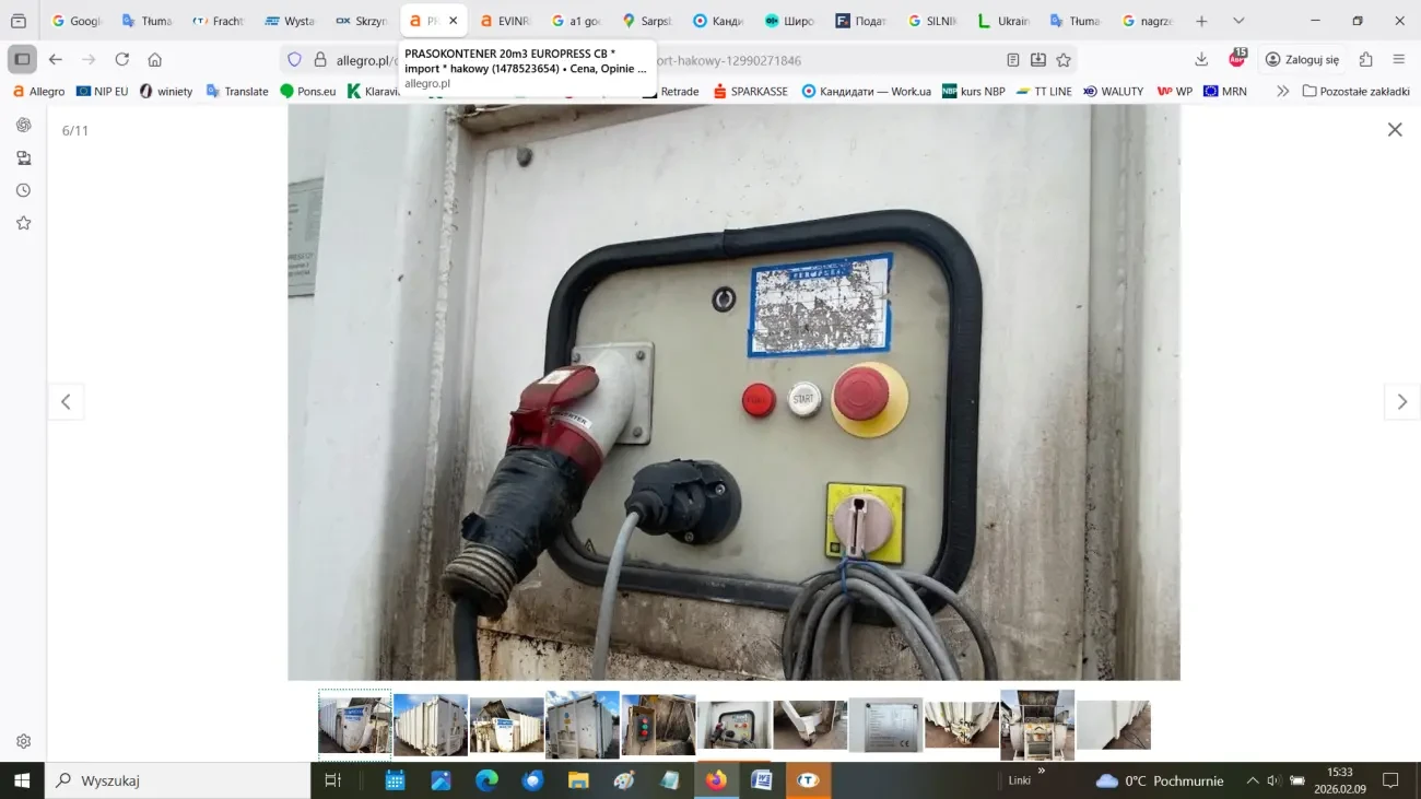 Прес-контейнер 20 м3 Europress CB 6