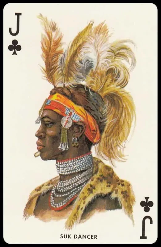 Игральные карты Tribu Africane 5