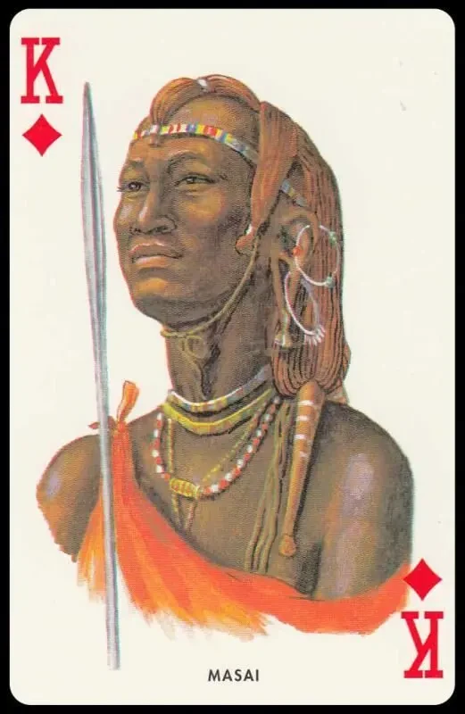 Игральные карты Tribu Africane 2