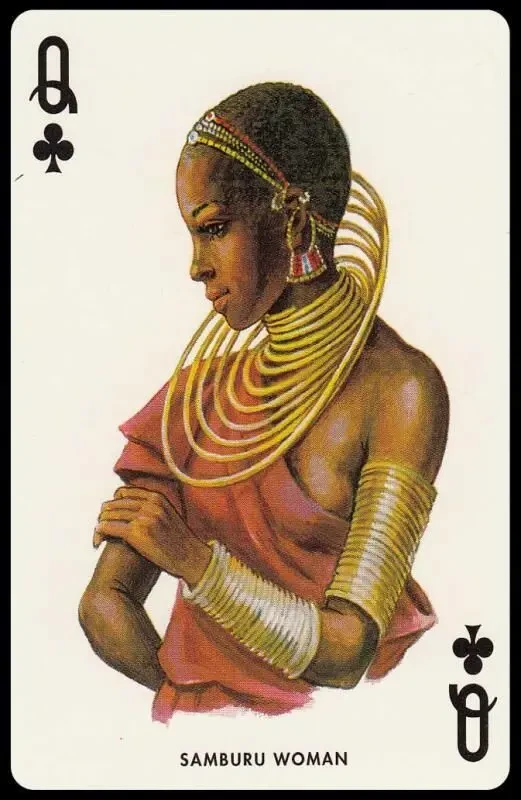 Игральные карты Tribu Africane 3