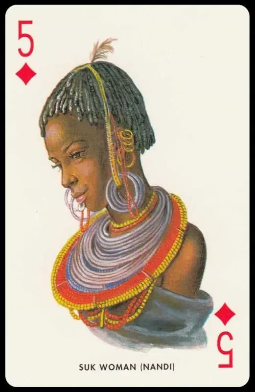 Игральные карты Tribu Africane 4
