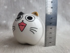 Кот,котик. Керамическое кашпо