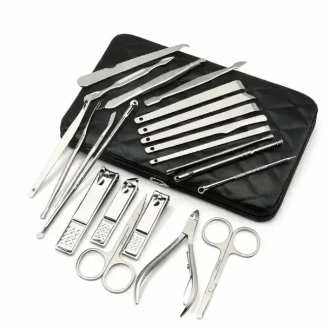 Професійний манікюрно-педикюрний набір з 20 3