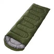 Широкий утеплений спальний мішок