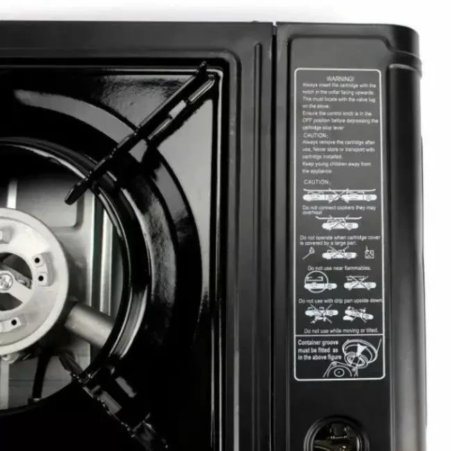 Портативна туристична газова плита з п'єзопідпалом 3