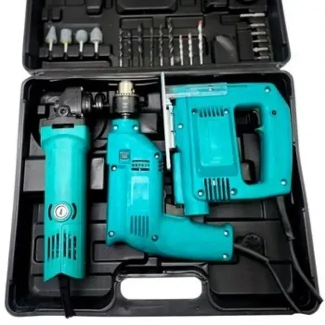 Комплект інструментів 3 в 1 Дриль, лобзик, Болгарка 2