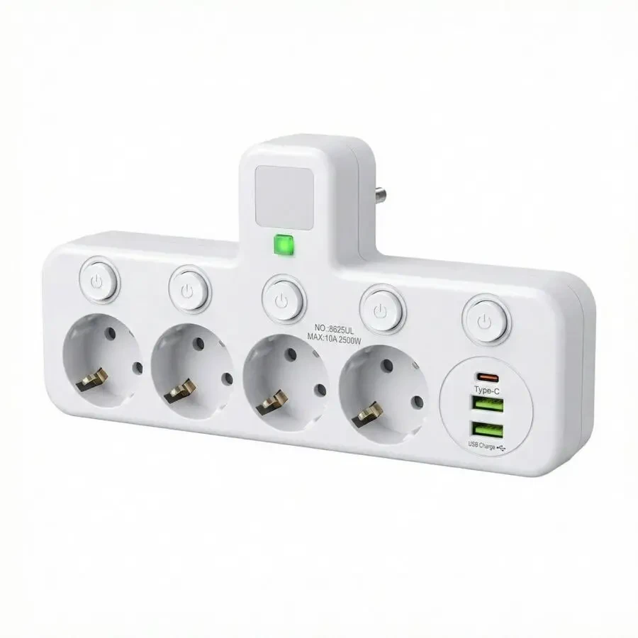 Мережевий розгалужувач-адаптер 7-в-1 2