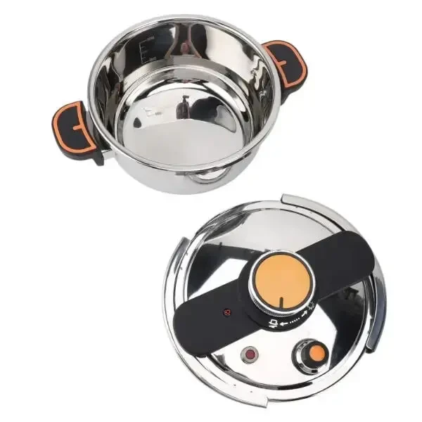 Електрична пароварка-скороварка з нержавіючої 4