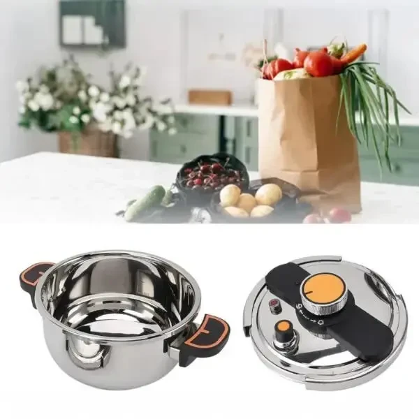 Електрична пароварка-скороварка з нержавіючої 7