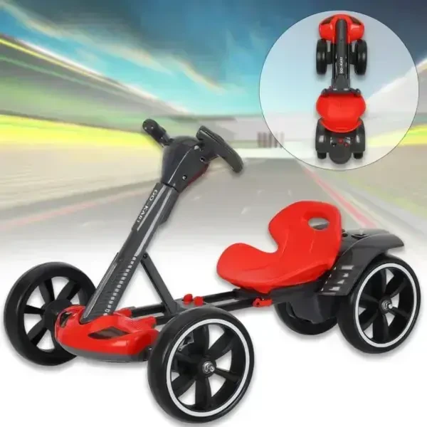 Kinderelektrische auto Go-Kart / Rode elektrische kart