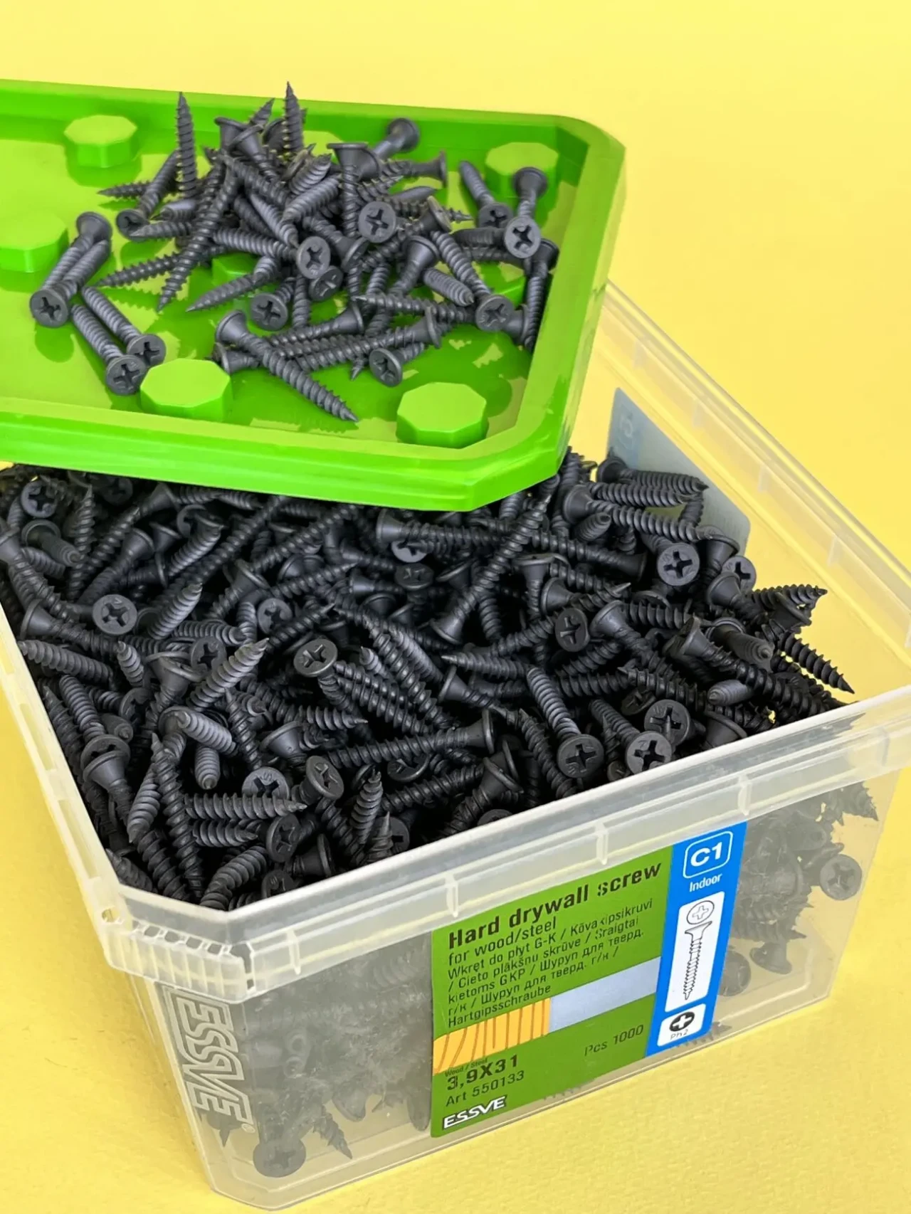 Свморіз комбі ESSVE 3.9на31 мм для гіпсокартону, (1000шт)-Арт.550133 5