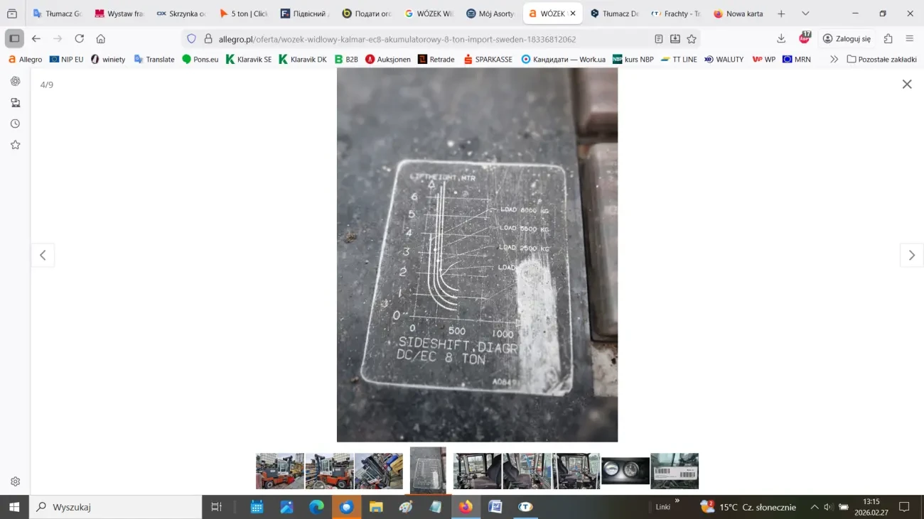 Електронавантажувач Kalmar EC8 4