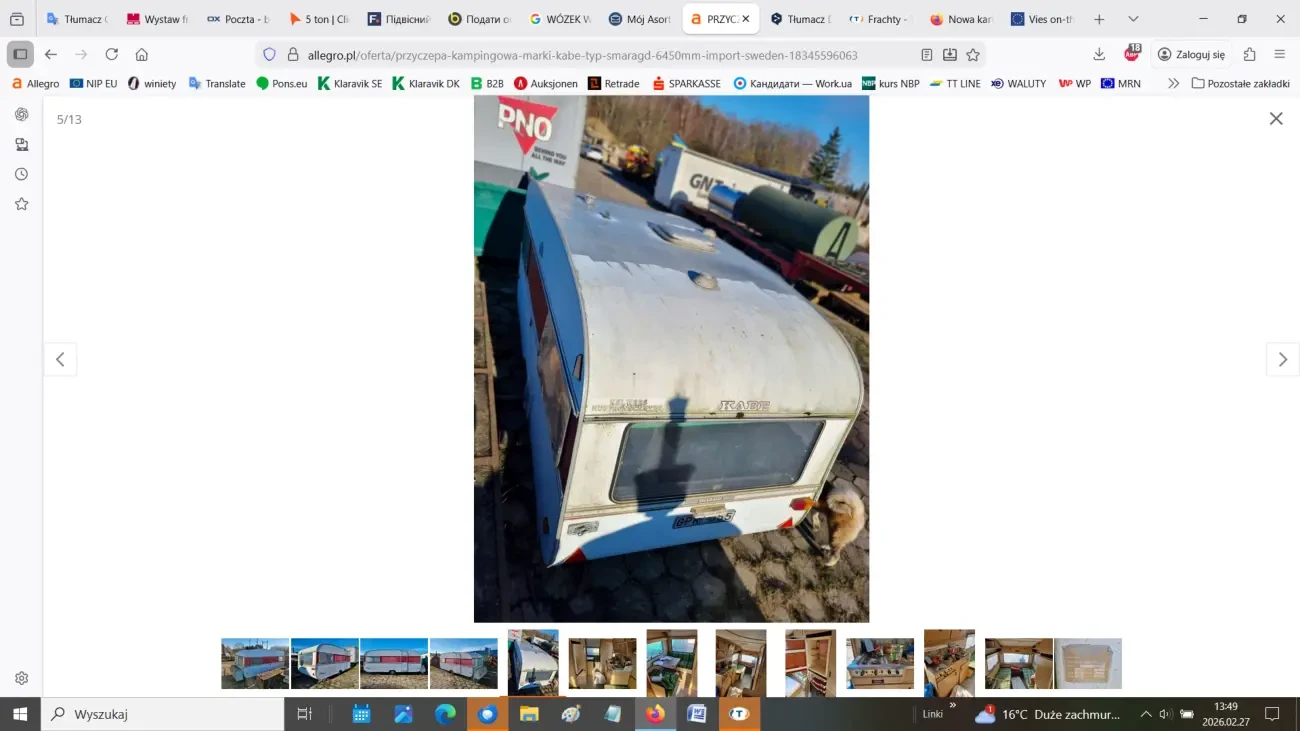 Причіп-кемпінг Kabe Smaragd (6,45 м) 4