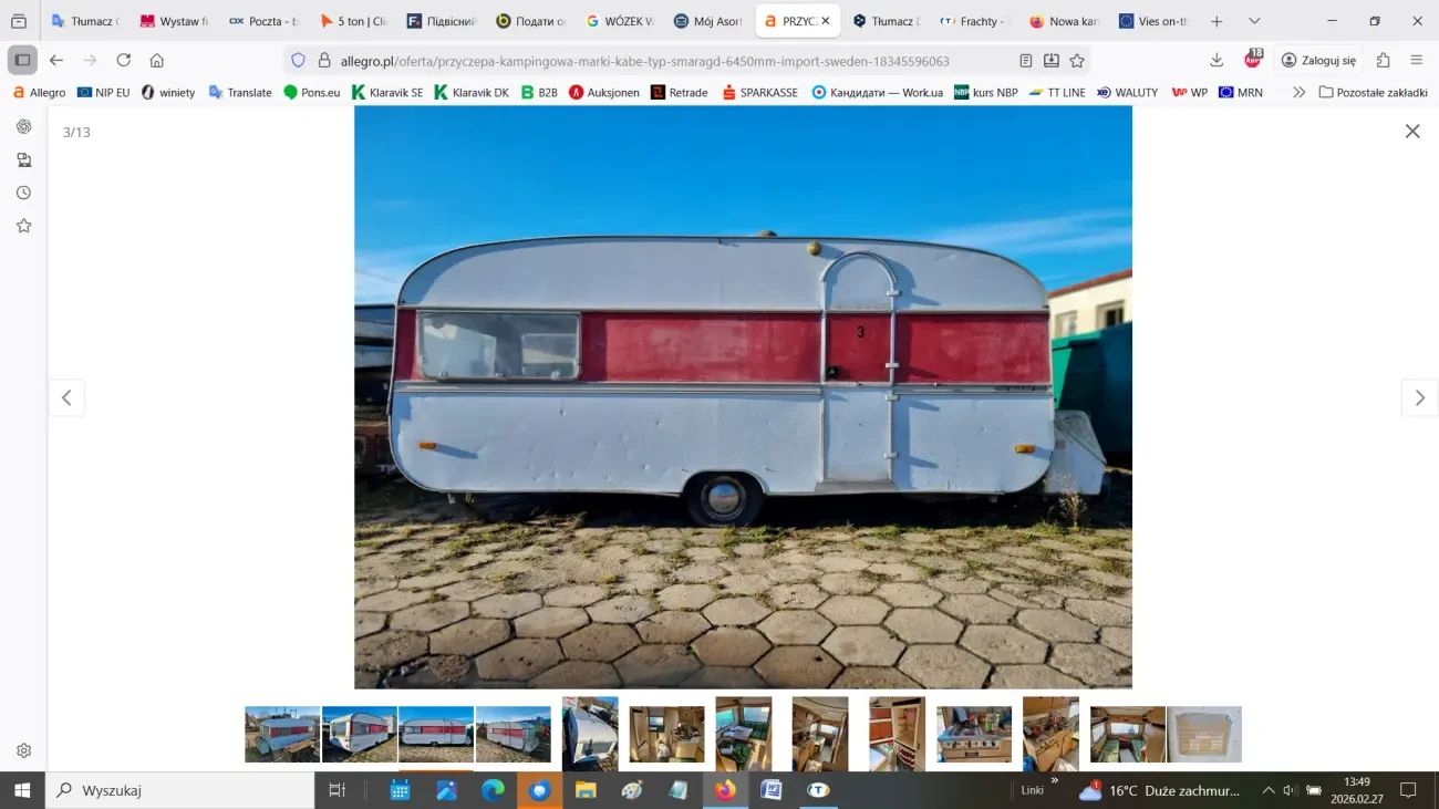 Причіп-кемпінг Kabe Smaragd (6,45 м) 2