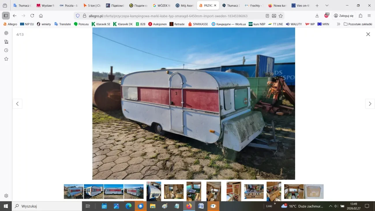 Причіп-кемпінг Kabe Smaragd (6,45 м) 3