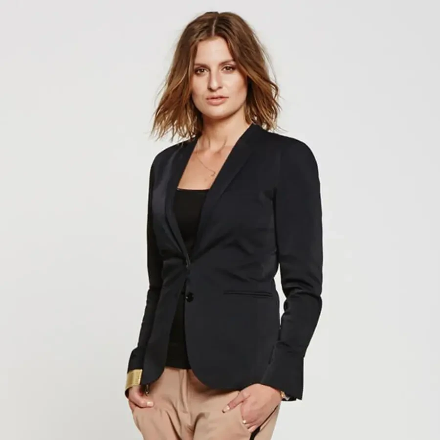 Pbo дания премиум пиджак 34 EU классический деловой женский блейзер 4