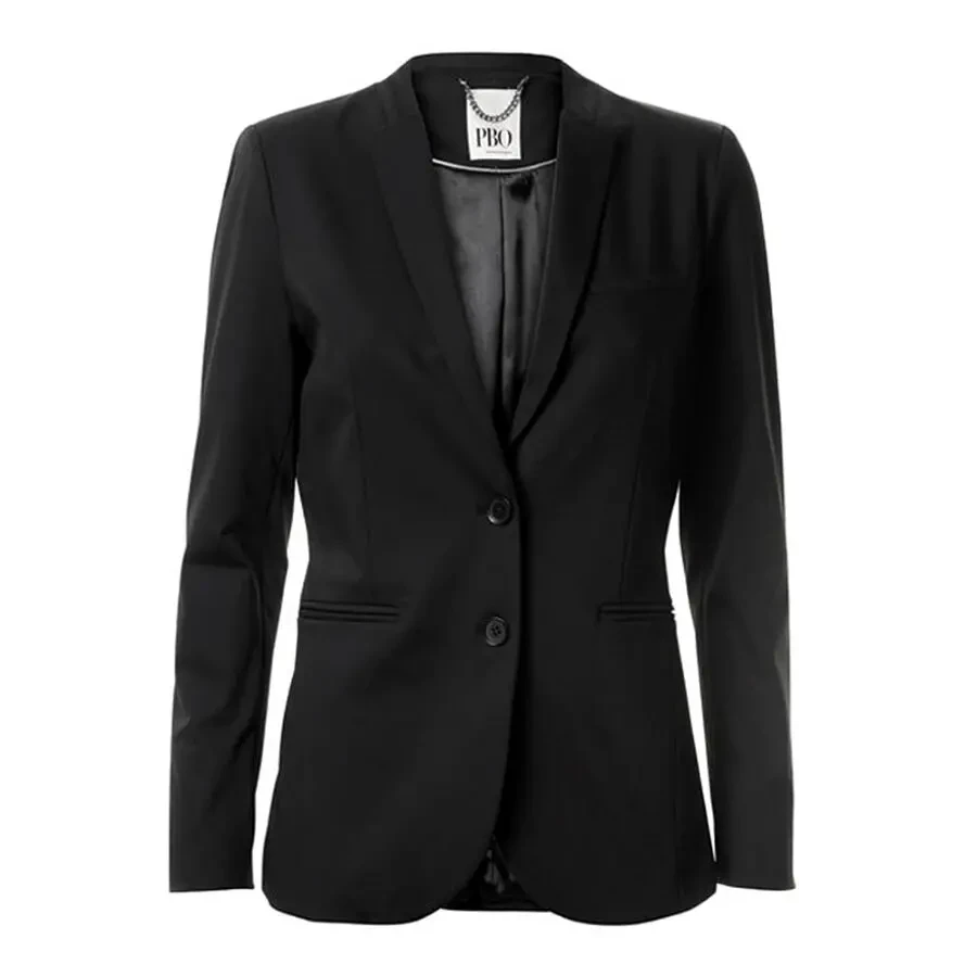 Pbo дания премиум пиджак 34 EU классический деловой женский блейзер