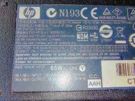 Зарядное ноутбука HP  18,5 V  3,5 A