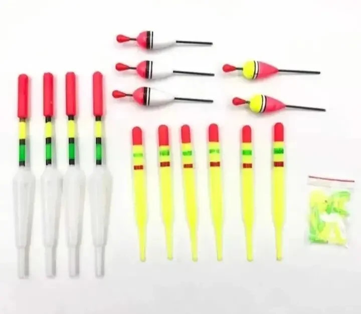 Поплавці комплектом 15 штук і кріплення до волосіні 2