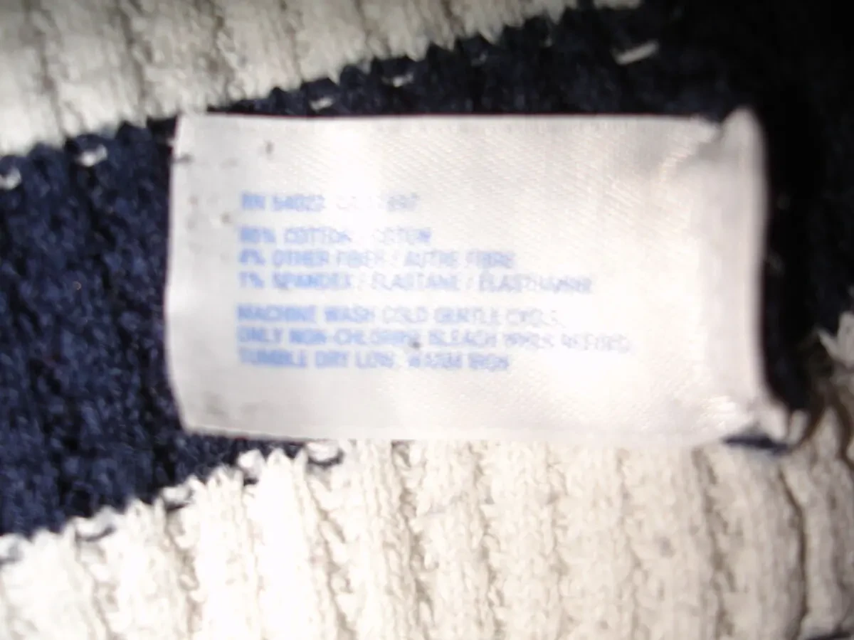 ТОЛСТОВКА/светр 44 р., світлий у синю смужку з КАПЮШОНОМ. Унісекс. 8