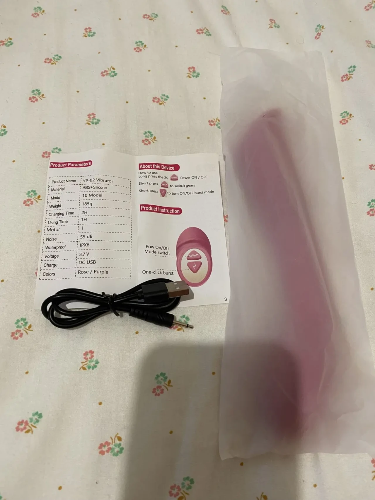 Жіночій масажер. 4