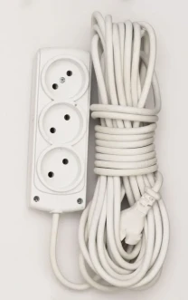 Подовжувач на 10 м. та 3 гнізда  Удлинитель