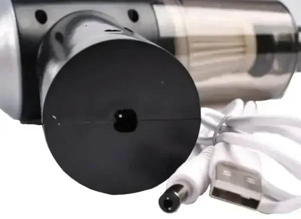 Автомобільний акумуляторний пилосос 2 в 1 Supretto Чорний 4