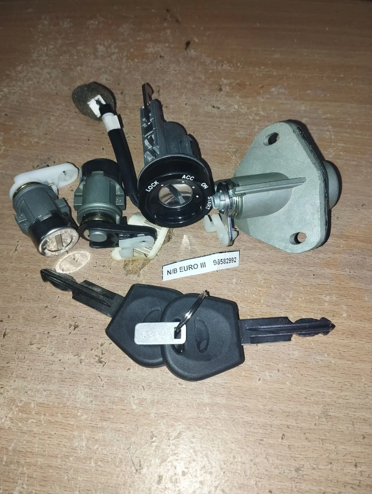 Замок зажигания к-кт Lanos