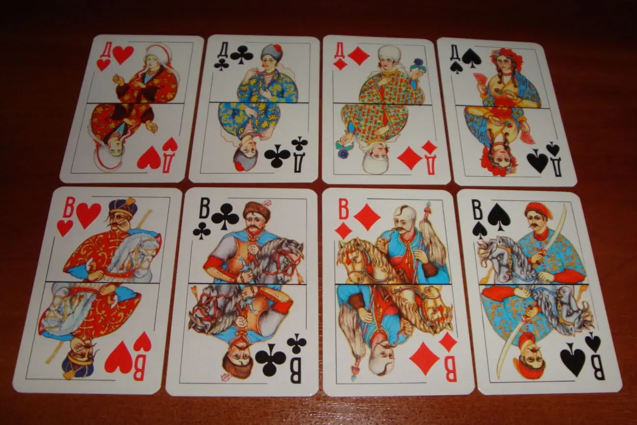 Игральные карты Украинские КЦП, 1993 г. 3