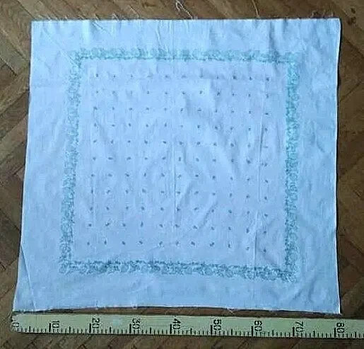 Платок хустка новые платки 2 шт. натуральный хлопок, рисунок зеленый 4