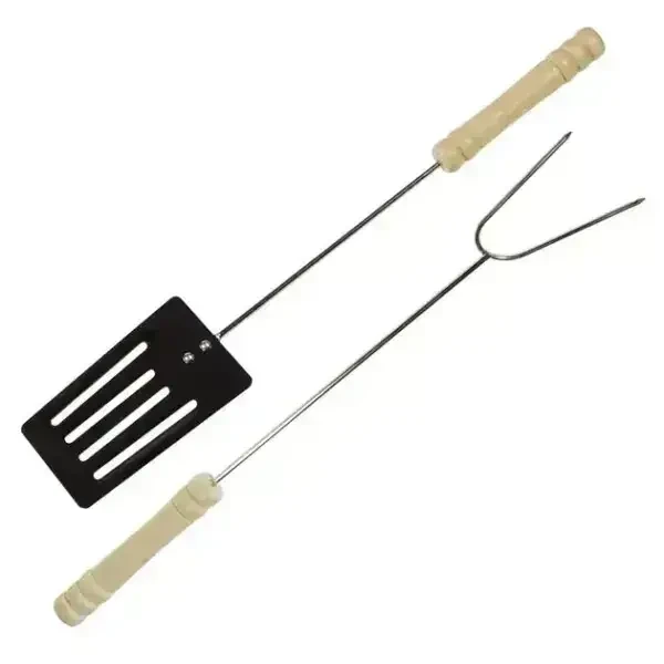 Мангал складний з ніжками - решітка, лопатка, виделка 3