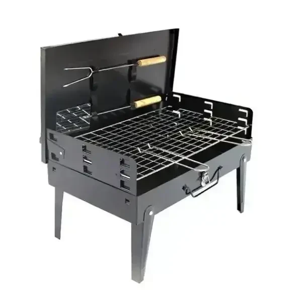 Мангал складний з ніжками - решітка, лопатка, виделка 2