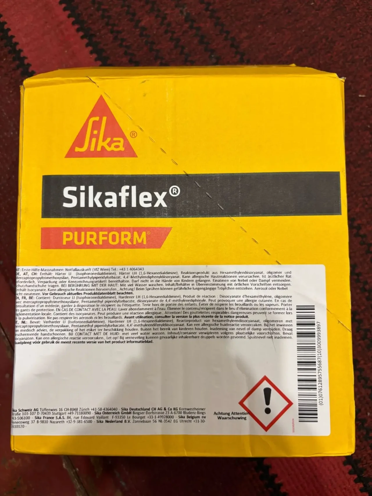 Продаю 12 нових картриджів Sikaflex PRO‑3 Purform 300 мл 4
